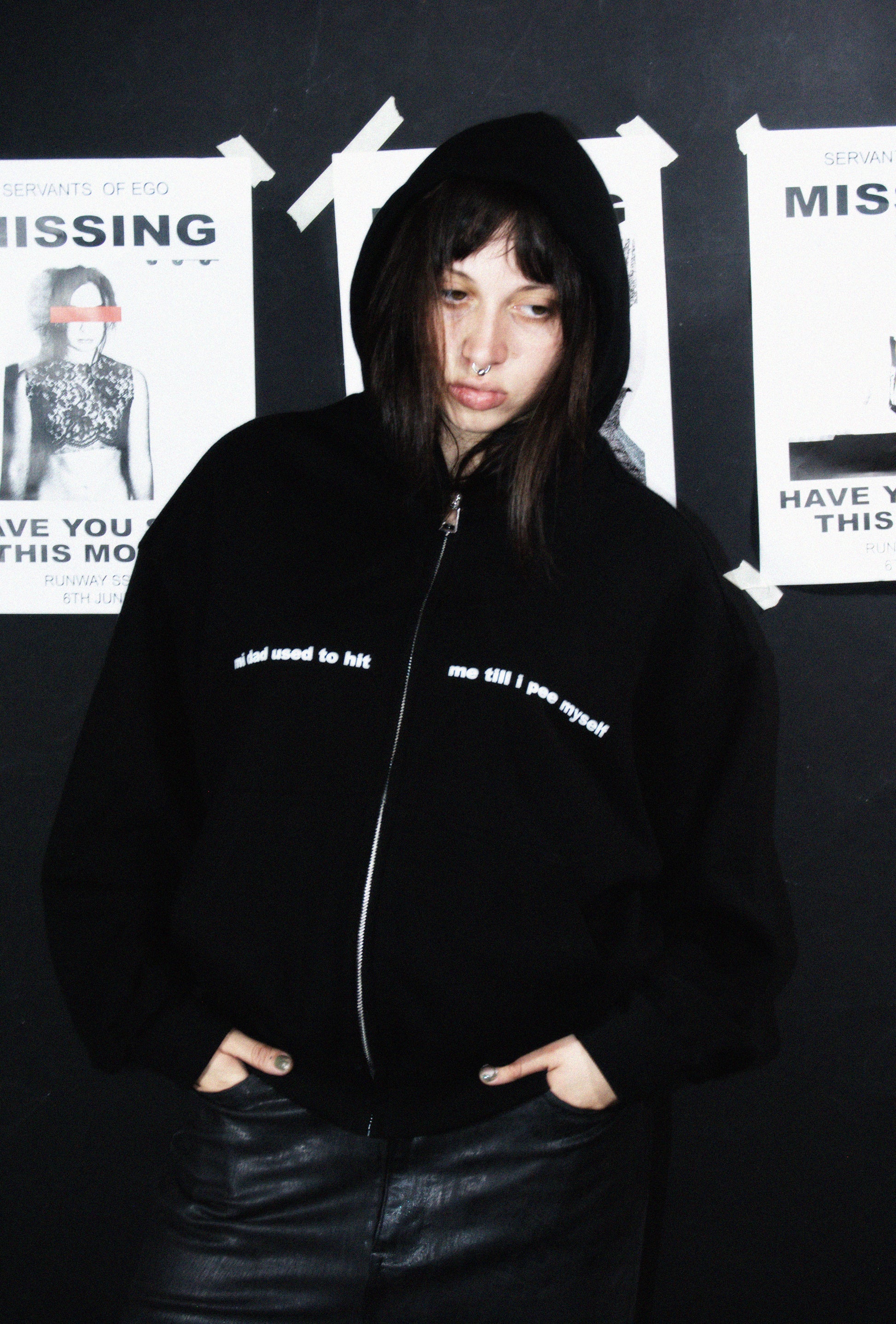 "MY DAD" ZIP HOODIE