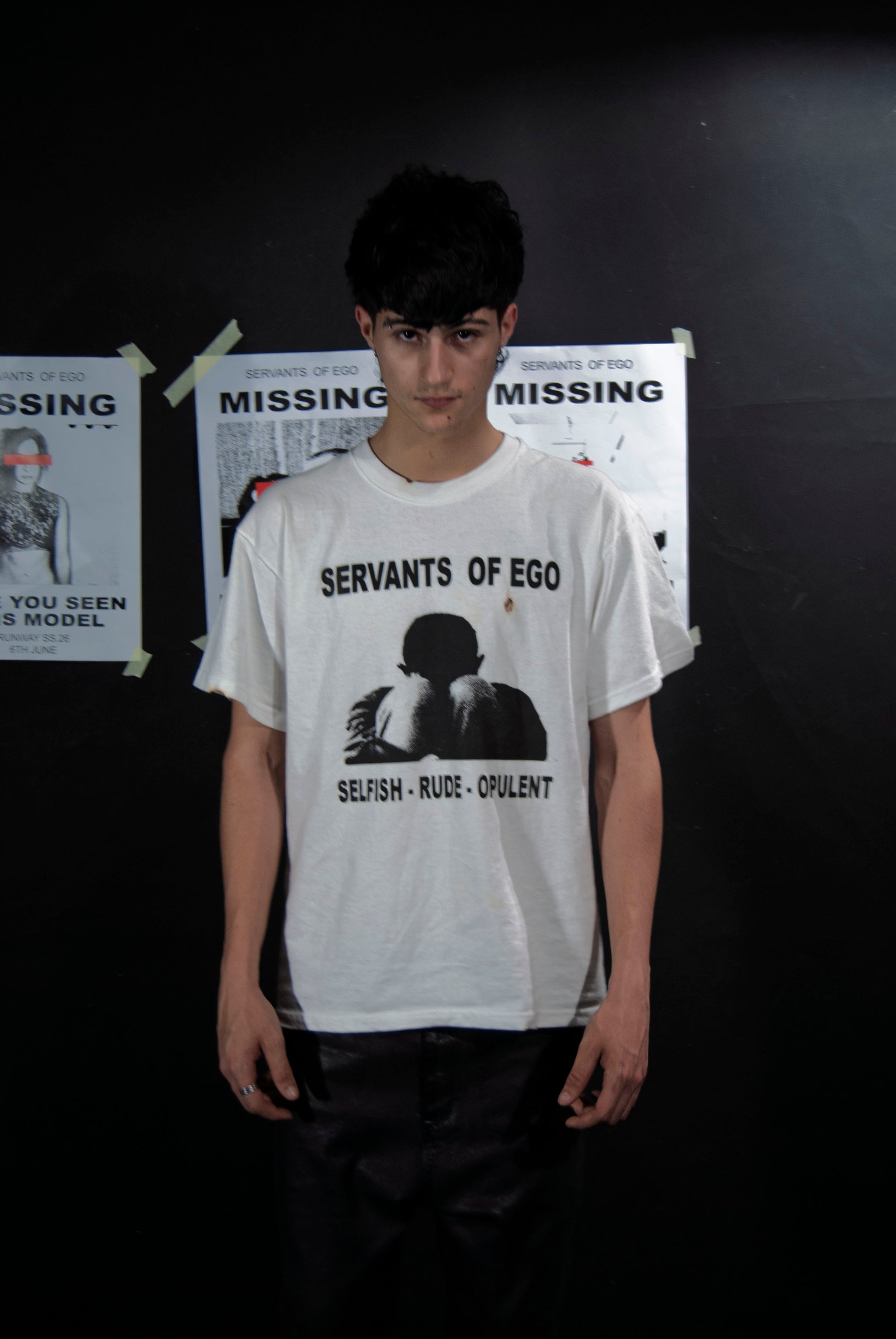 "RUDE" TEE