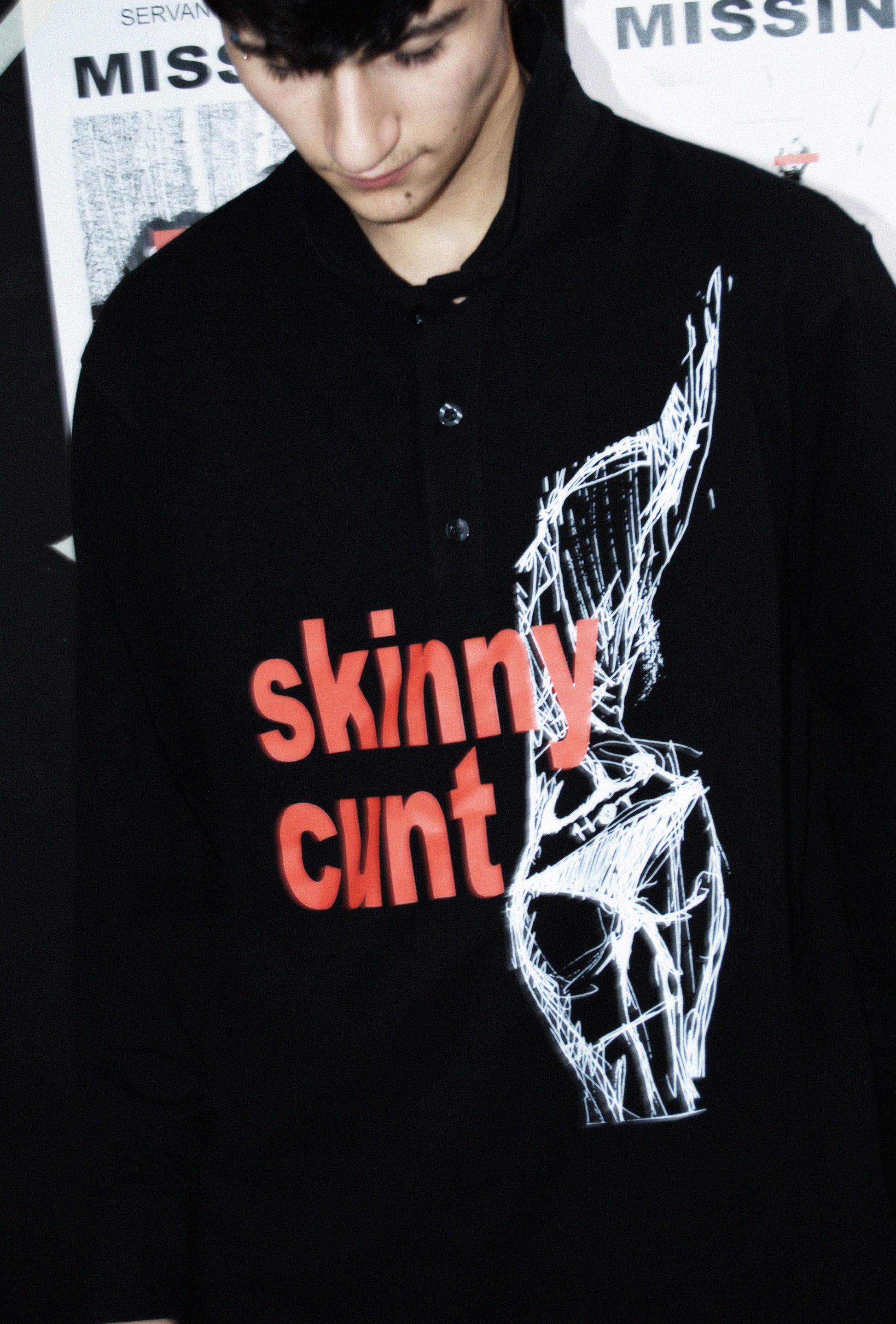 "SKINNY CUNT" POLO