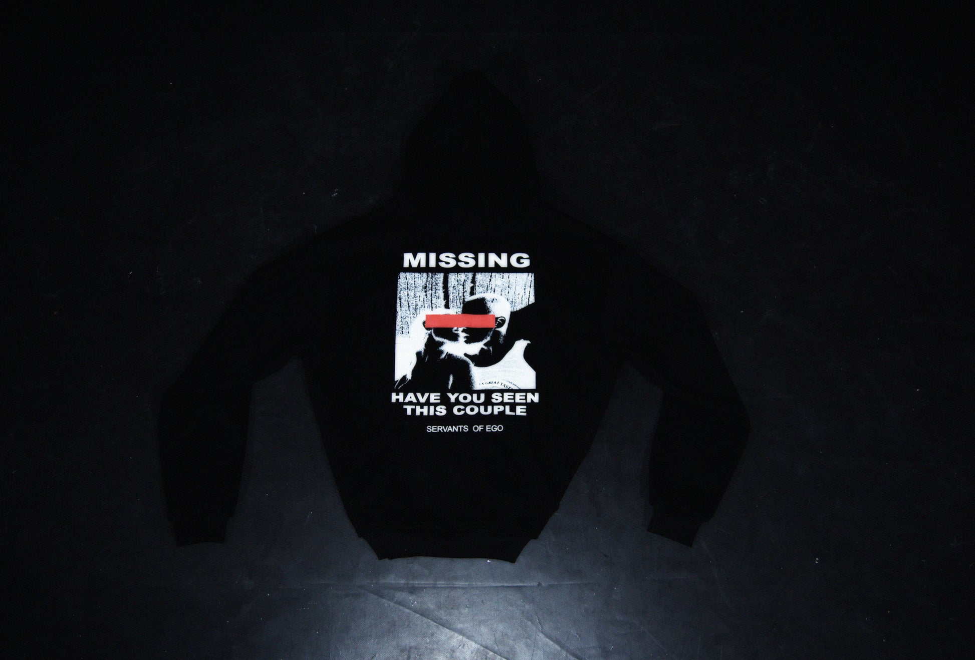 "MISSING" HOODIE