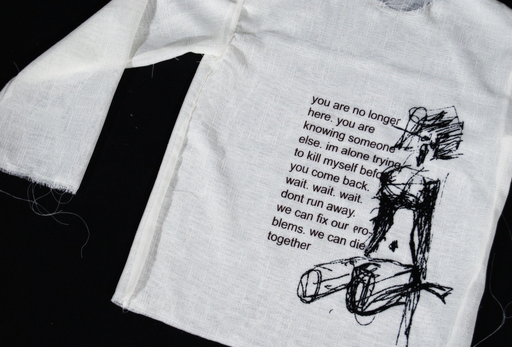 "WAIT" LONGSLEEVE