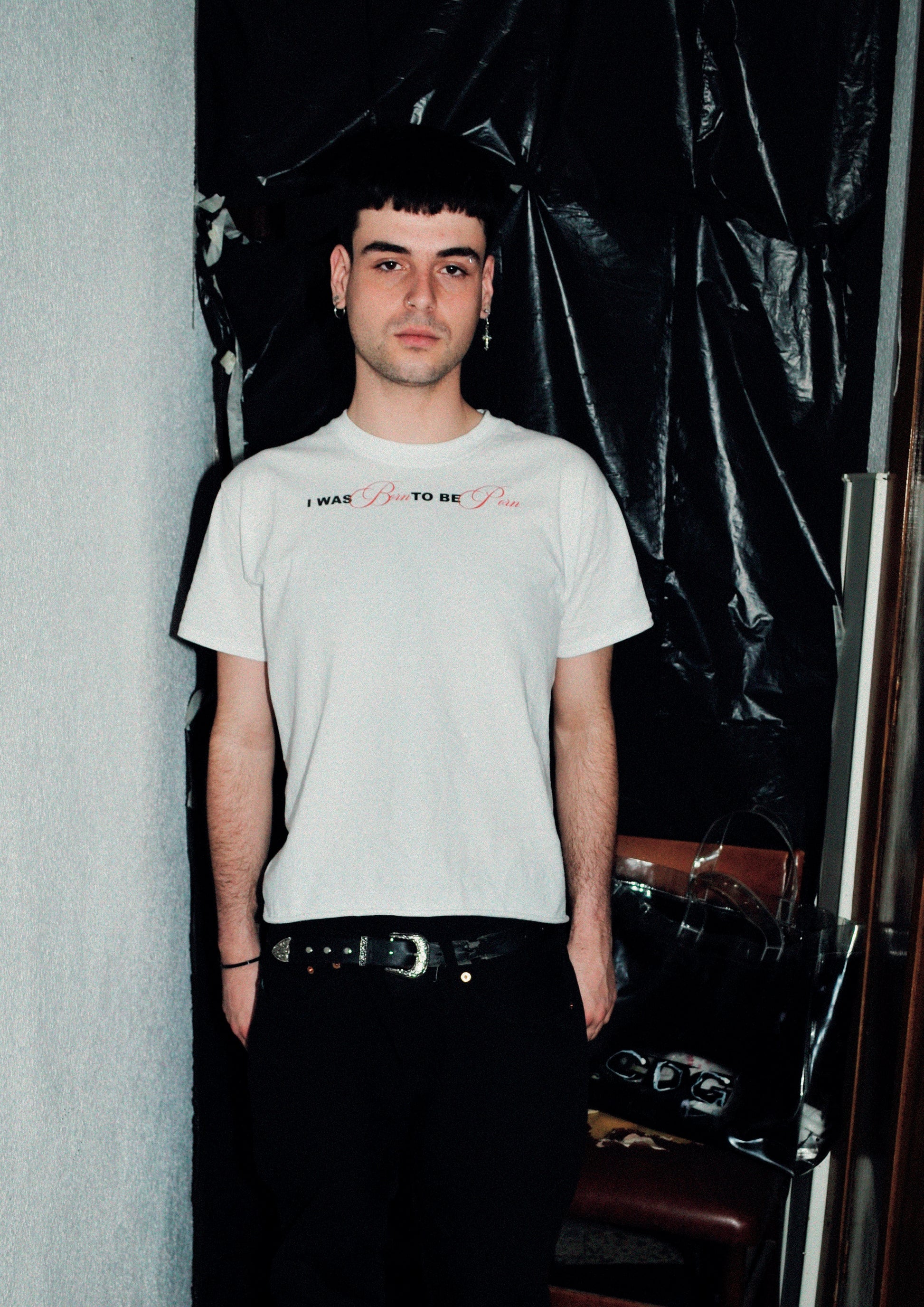 I WAS BORN TEE